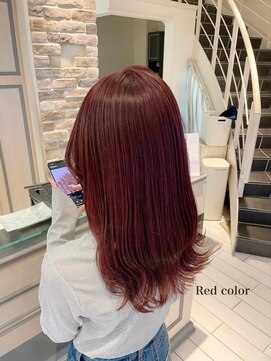 ブリッジ バイ ネオリーブ 綱島店(bridge by neolive) 日吉/綱島 チェリーブラウンミニウルフデジタルパーマ