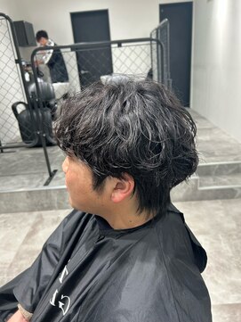 ジェントル(GENTLE) 緩めシャドウパーマ