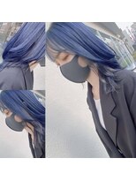 エヌプラスリタ 近鉄八尾(N+lita)&nbsp;ホワイトグレージュミニウルフデジタルパーマチェリーブラウン