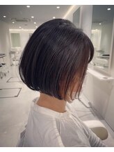 イフ 表参道(if) お客様style◯前下がりボブ