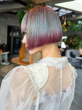 アルバム 銀座(ALBUM GINZA) ボブミディアムショート美髪前髪カット_ba531933