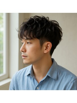 スープレックス ヘアーデザイン(SOUPREX HAIR DESIGN) SOUPREX大人メンズ ツーブロック無造作パーマ 20代 30代 40代
