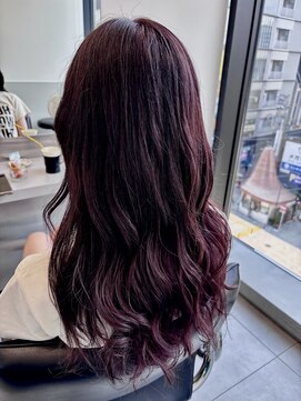 ゴウトゥデイシェアサロン 町田店(GO TODAY SHAiRE SALON) チェリーレッドカラー