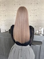 ウル 岡山駅店(ULu.)&nbsp;ハイライトハイトーンダブルカラー20代30代40代前髪長めULu