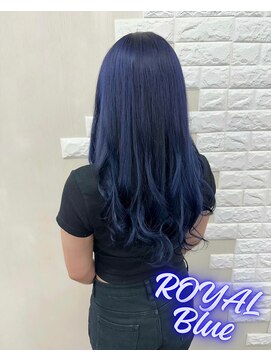 ミウミウヘア(miu miu hair) ロイヤルブルー☆