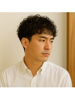 スープレックス ヘアーデザイン(SOUPREX HAIR DESIGN) ツーブロックニュアンスパーマ 20代 30代 40代 50代 60代