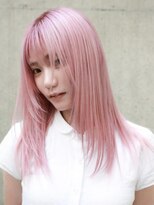 キャロルガーデンズ ボコカ 表参道(Carroll Gardens bococa)&nbsp;【azu】ブリーチ　ピンク　レイヤー