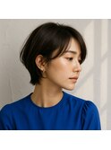 美フォルム大人ショートボブ　20代 30代 40代 50代 60代　学割