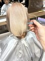 ラフィス ヘアー ココ 博多店(La fith hair coco) ブリーチあり柔らかいミルクティーベージュおすすめです☆