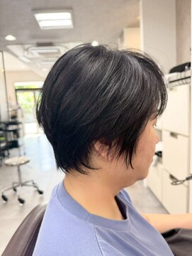 ホワイトストーン WHITE STONE ナチュラルレイヤーショート暗めカラー