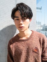 ロンドアンメゾン 原宿(Lond un Maison.)&nbsp;men's/顔周り/ニュアンスパーマ/黒染め/韓国/ダウンパーマ