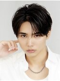 ナチュラルニュアンスパーマセンターパート