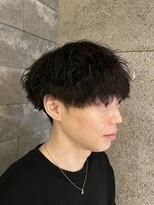 ニアウ 伊勢崎連取店(Niau)&nbsp;メンズマッシュツイストスパイラルパーマメンズパーマ