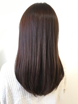 リス 恵比寿(Liss) 【Liss】『ルビープラムブラウン×ツヤセミロング』