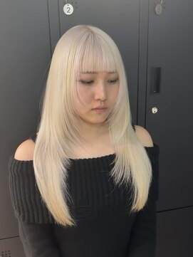 エル オオサカ 心斎橋店(L. OSAKA) ホワイト/レイヤーカット