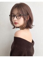ゴロクヘアー(56 hair)&nbsp;ピンクアッシュショートボブ【56hair戸越銀座】