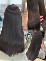 バンクスヘアー(BANK'S HAIR) 乾かしただけでまとまる艶感ストレートく