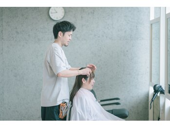 クリアーオブヘアー 覚王山店(CLEAR of hair)の写真/すべての施術を1人で行います♪