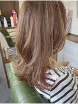 アースエレガンス 田町店(EARTH Elegance)&nbsp;ミディアムレイヤー×インナーカラー