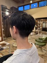 テントヘアー(tent hair) 清潔感のあるメンズショートスタイル