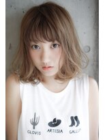 サロンドミルク 原宿(salon de MiLK)&nbsp;ミルクティーハイライト×シースルーバング