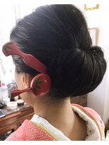 アール サロン ナゴヤ(Rr SALON NAGOYA) 和装のヘアセット