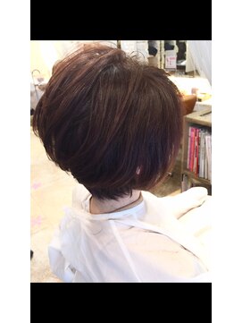 ミッシェル アフロート(michelle afloat) 本日のお客様☆大人が輝くショートスタイル