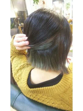 エクラート イーリス 高田馬場店(ECLART IriS) 《高田馬場美容室IriS》インナーカラー☆マット&シルバー