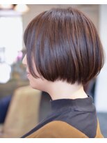 ポタム 東中野(potamu)&nbsp;前上がりのシンプルボブ
