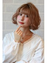 ブリーチ ラボ エーアイ 原宿店(BLEACH LABO Ai)&nbsp;20代30代40代50代 色っぽふんわりミディの重軽ウェーブヘア♪