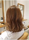 やわらかさの感じるボブスタイル☆