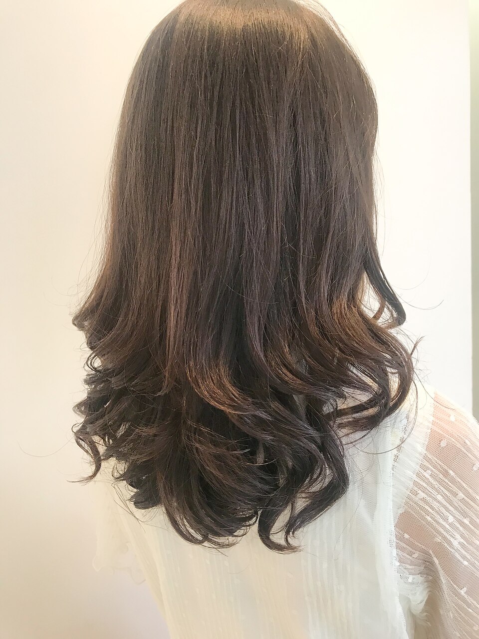 Allie】鎖骨下セミロング×デジタルパーマ：L102568948｜アリエ(Allie