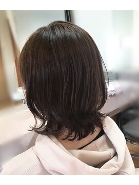 ボヌール(Bonheur) 外ハネレイヤーボブスタイル☆