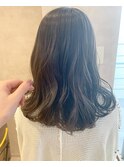 【VALLEY hair care&spa】透明感カラー！カーキベージュ
