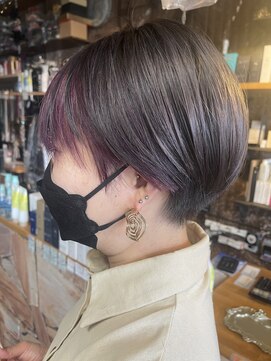 オーバーキャプテンネイキッド(OVER CAPTAIN NAKED) マッシュショート