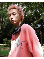 シー クルー 渋谷(C crew) ケアブリーチスパイキーショート【メンズ/バーバー/フェード】