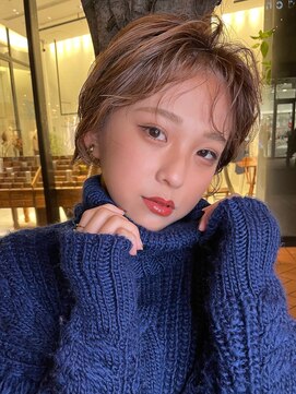 スペイディック 大阪梅田店(SPADIC) 【SPADIC 大阪梅田店】 モテ髪バング ショート