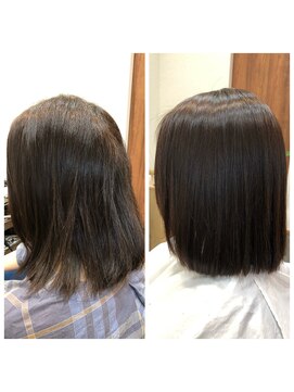 ヘアーグラン(Hair Gran.) 縮毛矯正施術例