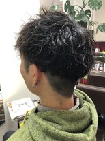 アンプー(en peu)&nbsp;メンズ◎ツイストスパイラルパーマ