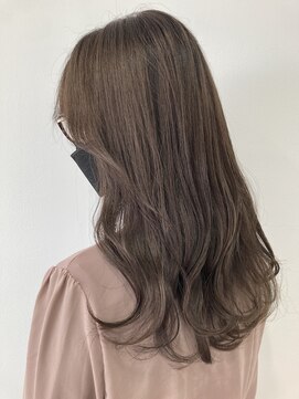 ヘッズ 本八幡店(HEADS) 外ハネボブ　セクションカラー　ペールベージュ