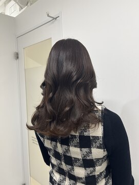 グレイスアンジュ 名駅(Grace Unge) 【加藤】艶透明感グレージュカラー