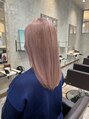 アグ ヘアー ムース 徳島駅前店(Agu hair mousse)&nbsp;ブリーチ2回で作るシアーピンク！