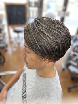 ヘアーサロン カラー 色彩店(COLOR) ハイライトメンズ