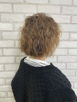 アッシュ 稲田堤店(Ash) 無造作パーマ×ボブっぽショート