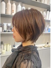 ヘアメイク ミエル(HAIR MAKE miel)&nbsp;曲線美ショートボブ
