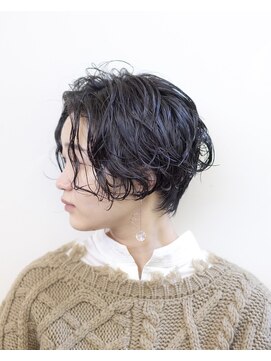 ルプラ ガーデン(le-pla garden) ハンサムショート#ケアパーマ#ショート#ボブ#豊橋#豊川#田原