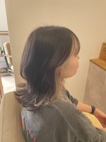 アムアム(amu_amu)&nbsp;透明感抜群外国人風カラー★カット＋イルミナカラー＋うる艶TR