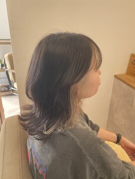 アムアム(amu_amu) 透明感抜群外国人風カラー★カット＋イルミナカラー＋うる艶TR