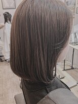 ロータス ヘアデザイン(LOTUS hair design.)&nbsp;ベージュブラウン　ボブ