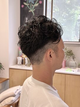 ブーケブラン(BOUQUET BLANC) ワイルドなメンズパーマ